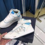 Christian Dior B27 High-Top Sneaker White/Blue For Men CD