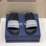 Christian Dior Aqua Sandal Black/Grey For Men CD