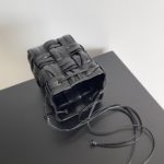 Bottega Veneta Small Cassette Bucket Bag Black, For Women, Women's Bags 7.1in/18cm 717187V2FY38425