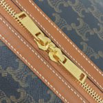 Celine Large Voyage Bag In Triomphe Canvas With Dog Print Tan For Women 20in/50cm 