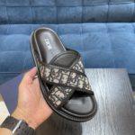 Christian Dior Aqua Sandal Brown/Beige For Men CD