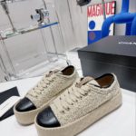 Chanel Women's Sneakers Beige For Women 1.5in/4cm G39105 Y55970 K4501