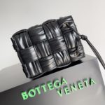 Bottega Veneta Small Cassette Bucket Bag Black, For Women, Women's Bags 7.1in/18cm 717187V2FY38425