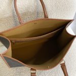 Celine Horizontal Cabas In Triomphe Canvas Tan For Women 17in/43cm 197912BZJ.04LU
