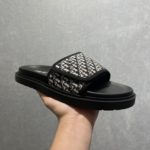 Christian Dior Alpha Sandal Black For Men CD