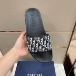 Christian Dior Aqua Sandal Black/White For Men CD