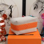 Hermes Bride A Brac Case Grey Bag For Women, Women's Handbags, Shoulder Bags 9.8in/25cm