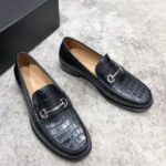 Christian Dior Loafer With Horsebit  Black For Men CD