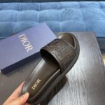 Christian Dior Aqua Sandal Black For Men CD