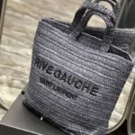 Saint Laurent Rive Gauche Supple Tote Bag Grey For Women, Women's Bags 15in/38cm YSL