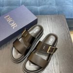 Christian Dior Aqua Sandal Black For Men CD