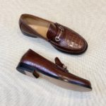 Christian Dior Loafer With Horsebit Brown For Men CD