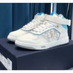 Christian Dior B27 High-Top Sneaker White/Blue For Men CD