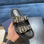 Christian Dior Aqua Sandal Brown/Beige For Men CD