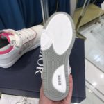 Christian Dior B27 High-Top Sneaker White/Pink For Men CD