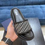 Christian Dior Aqua Sandal Black For Men CD