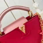 Louis Vuitton Capucines BB Hot Pink For Women, Women’s Handbags, Shoulder Bags And Crossbody Bags 10.6in/27cm LV