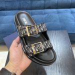 Christian Dior Aqua Sandal Black For Men CD 3SA115ZSA_H561
