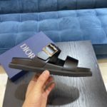 Christian Dior Aqua Sandal Black For Men CD