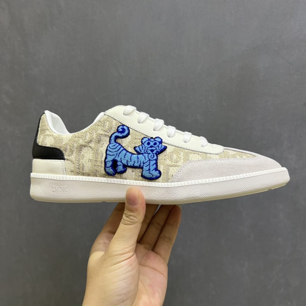 Christian Dior Sneakers Beige For Men CD