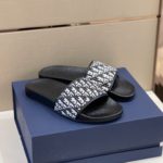 Christian Dior Aqua Sandal Black/White For Men CD