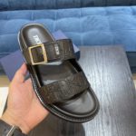Christian Dior Aqua Sandal Black For Men CD