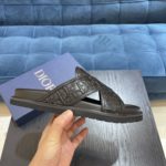 Christian Dior Aqua Sandal Black For Men CD
