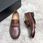 Christian Dior Loafer With Horsebit Brown For Men CD