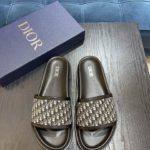 Christian Dior Aqua Sandal Black For Men CD