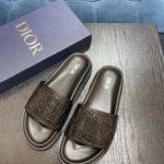 Christian Dior Aqua Sandal Black For Men CD