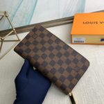 Louis Vuitton Zippy Wallet Canvas Brown For Women, Women's Wallet 7.6in/19.5cm LV N60046