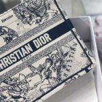 Christian Dior Small Dior Book Tote White, For Women, Women’s Handbags 26.5cm/10.5in CD M1265ZRHZ_M941