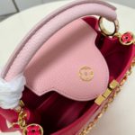 Louis Vuitton Capucines BB Hot Pink For Women, Women’s Handbags, Shoulder Bags And Crossbody Bags 10.6in/27cm LV