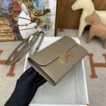 Hermes Constance Long Togo Wallet Brown, Gold Toned Hardware Bag For Women, Women's Handbags, Shoulder Bags 8.1in/21cm