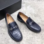 Christian Dior Loafer With Horsebit Black For Men CD