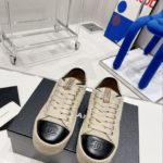 Chanel Women's Sneakers Beige For Women 1.5in/4cm G39105 Y55970 K4501