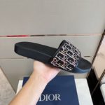 Christian Dior Aqua Sandal Black For Men CD
