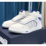 Christian Dior B27 High-Top Sneaker White/Blue For Men CD