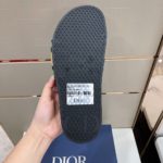 Christian Dior Aqua Sandal Black/Yellow For Men CD