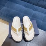 Christian Dior Aqua Sandal White For Men CD