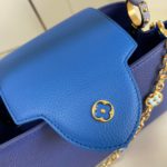 Louis Vuitton Capuciness MM Handbag Blue For Women, Women’s Handbags, Shoulder Bags And Crossbody Bags 12.4in/32cm LV