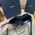 Saint Laurent Mini Toy Shopping Bag Black For Women, Women's Bags 7.1in/18cm YSL 712367AAAOH1000