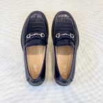 Christian Dior Loafer With Horsebit Dark Blue For Men CD