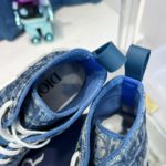 Christian Dior B23 High-Top Sneaker Blue For Men CD