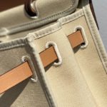 Hermes Herbag Zip Bag Cream, Silver Toned Hardware Bag For Women, Women's Handbags, Shoulder Bags 12.2in/31cm