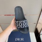 Christian Dior Aqua Sandal Black For Men CD