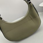 Celine Medium Ava Bag With Celine Strap In Quilted Nylon Khaki For Women 9in/23cm 196972DLI.15KH