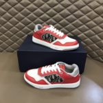 Christian Dior B27 Low-Top Sneaker Red For Men CD 3SN272ZIR_H360