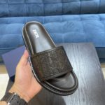 Christian Dior Aqua Sandal Black For Men CD