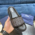 Christian Dior Aqua Sandal Black For Men CD